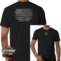 USA T-Shirt Black